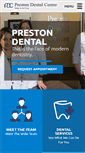 Mobile Screenshot of prestondentalcentre.com
